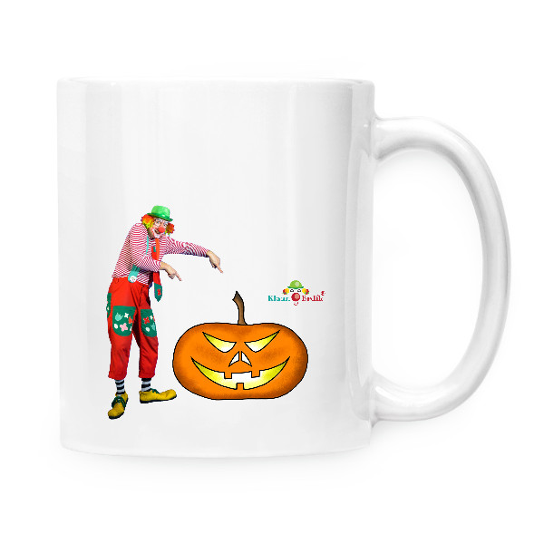 Hrnek malý bílý s potiskem Brdíkův hrníček Halloween 